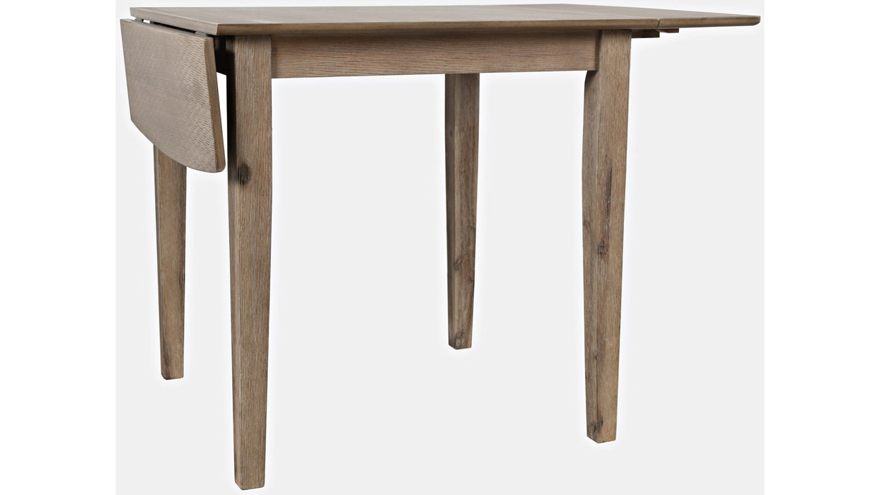 Jofran Eastern Tides Drop Leaf Dining Table in Bisque