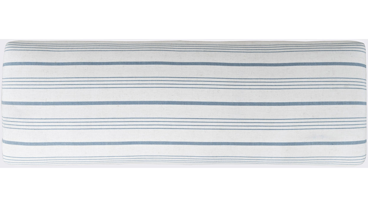 Jofran Eastern Tides Upholstered Bench in Bisque