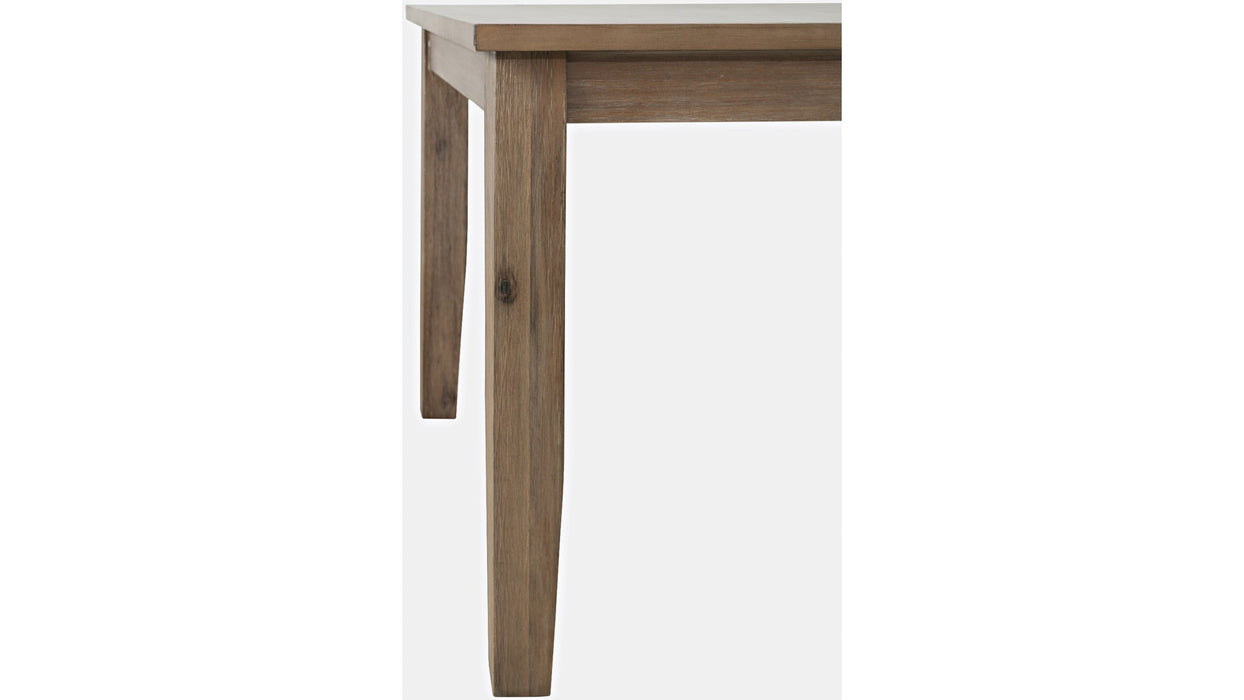 Jofran Eastern Tides Extension Dining Table in Bisque