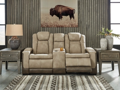 Next-Gen DuraPella Power Reclining Loveseat with Console - Yankee Furniture Barn (Ossipee,NH)