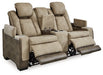 Next-Gen DuraPella Power Reclining Loveseat with Console - Yankee Furniture Barn (Ossipee,NH)