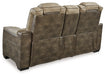 Next-Gen DuraPella Power Reclining Loveseat with Console - Yankee Furniture Barn (Ossipee,NH)