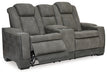 Next-Gen DuraPella Power Reclining Loveseat with Console - Yankee Furniture Barn (Ossipee,NH)