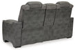 Next-Gen DuraPella Power Reclining Loveseat with Console - Yankee Furniture Barn (Ossipee,NH)