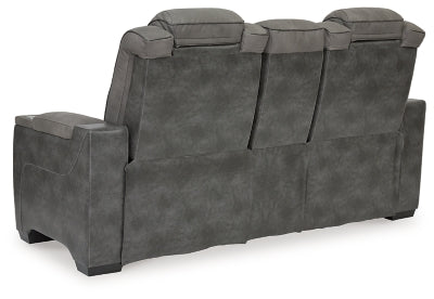 Next-Gen DuraPella Power Reclining Loveseat with Console - Yankee Furniture Barn (Ossipee,NH)