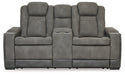 Next-Gen DuraPella Power Reclining Loveseat with Console - Yankee Furniture Barn (Ossipee,NH)