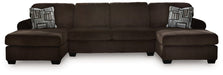 Kimlee Sectional with Double Chaise - Yankee Furniture Barn (Ossipee,NH)