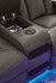 Fyne-Dyme Power Reclining Loveseat with Console - Yankee Furniture Barn (Ossipee,NH)