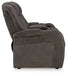 Fyne-Dyme Power Reclining Loveseat with Console - Yankee Furniture Barn (Ossipee,NH)