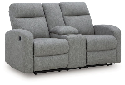 Gauntlet Reclining Loveseat with Console - Yankee Furniture Barn (Ossipee,NH)