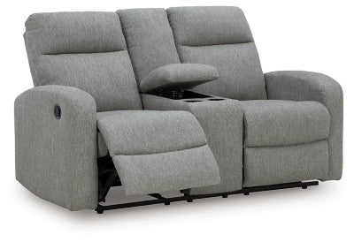 Gauntlet Reclining Loveseat with Console - Yankee Furniture Barn (Ossipee,NH)