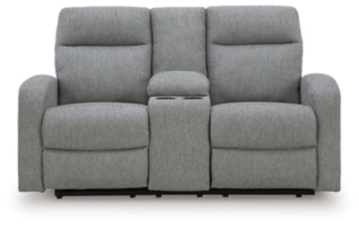 Gauntlet Reclining Loveseat with Console - Yankee Furniture Barn (Ossipee,NH)