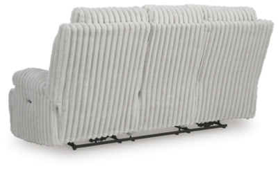 Rhines Falls Power Reclining Sofa with Drop Down Table - Yankee Furniture Barn (Ossipee,NH)