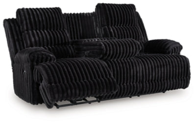 Rhine Falls Power Reclining Sofa with Drop Down Table - Yankee Furniture Barn (Ossipee,NH)