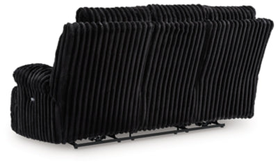 Rhine Falls Power Reclining Sofa with Drop Down Table - Yankee Furniture Barn (Ossipee,NH)