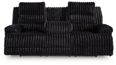 Rhine Falls Power Reclining Sofa with Drop Down Table - Yankee Furniture Barn (Ossipee,NH)