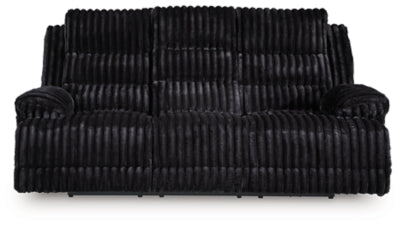 Rhine Falls Power Reclining Sofa with Drop Down Table - Yankee Furniture Barn (Ossipee,NH)