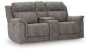 Next-Gen DuraPella Power Reclining Loveseat with Console - Yankee Furniture Barn (Ossipee,NH)