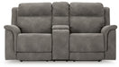 Next-Gen DuraPella Power Reclining Loveseat with Console - Yankee Furniture Barn (Ossipee,NH)