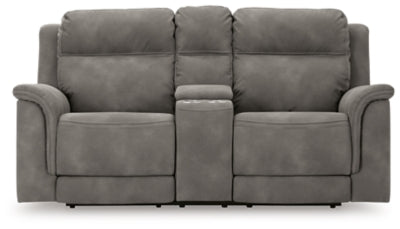 Next-Gen DuraPella Power Reclining Loveseat with Console - Yankee Furniture Barn (Ossipee,NH)