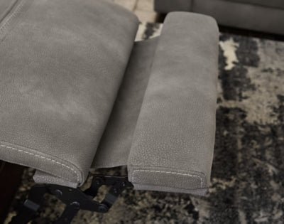 Next-Gen DuraPella Power Reclining Loveseat with Console - Yankee Furniture Barn (Ossipee,NH)