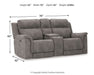 Next-Gen DuraPella Power Reclining Loveseat with Console - Yankee Furniture Barn (Ossipee,NH)