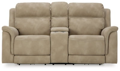 Next-Gen DuraPella Power Reclining Loveseat with Console - Yankee Furniture Barn (Ossipee,NH)
