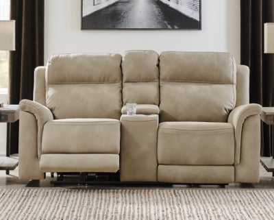 Next-Gen DuraPella Power Reclining Loveseat with Console - Yankee Furniture Barn (Ossipee,NH)