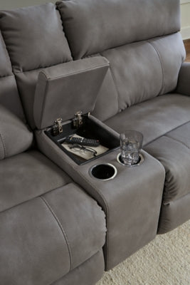 Next-Gen DuraPella Power Reclining Sectional - Yankee Furniture Barn (Ossipee,NH)
