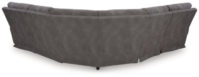 Next-Gen DuraPella Power Reclining Sectional - Yankee Furniture Barn (Ossipee,NH)