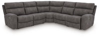 Next-Gen DuraPella Power Reclining Sectional - Yankee Furniture Barn (Ossipee,NH)