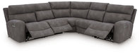 Next-Gen DuraPella Power Reclining Sectional - Yankee Furniture Barn (Ossipee,NH)