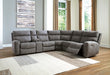 Next-Gen DuraPella Power Reclining Sectional - Yankee Furniture Barn (Ossipee,NH)