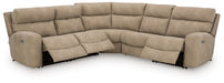 Next-Gen DuraPella Power Reclining Sectional - Yankee Furniture Barn (Ossipee,NH)