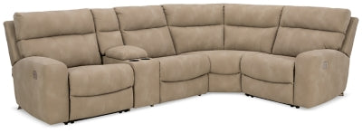 Next-Gen DuraPella Power Reclining Sectional - Yankee Furniture Barn (Ossipee,NH)