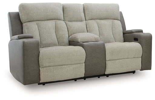 WhipLash Power Reclining Loveseat with Console - Yankee Furniture Barn (Ossipee,NH)
