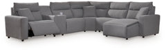 Modmax Power Reclining Sectional with Chaise - Yankee Furniture Barn (Ossipee,NH)