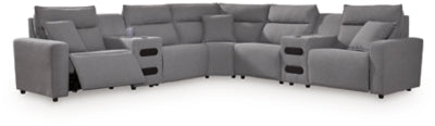 Modmax Power Reclining Sectional with Chaise - Yankee Furniture Barn (Ossipee,NH)