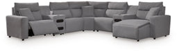 Modmax Power Reclining Sectional with Chaise - Yankee Furniture Barn (Ossipee,NH)