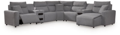 Modmax Power Reclining Sectional with Chaise - Yankee Furniture Barn (Ossipee,NH)