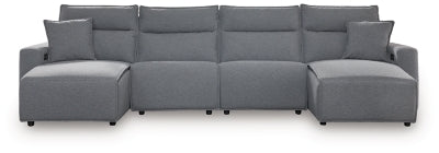 Modmax Power Reclining Sectional with Chaise - Yankee Furniture Barn (Ossipee,NH)