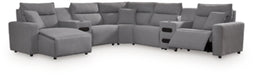 Modmax Power Reclining Sectional with Chaise - Yankee Furniture Barn (Ossipee,NH)