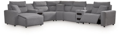 Modmax Power Reclining Sectional with Chaise - Yankee Furniture Barn (Ossipee,NH)