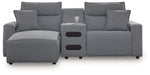 Modmax Power Reclining Sectional with Chaise - Yankee Furniture Barn (Ossipee,NH)