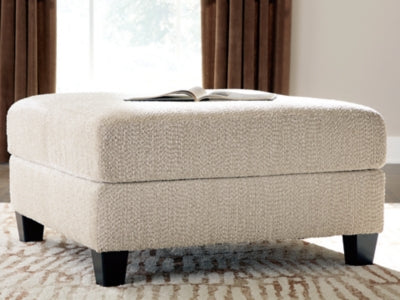 Steelwater Retreat Oversized Accent Ottoman - Yankee Furniture Barn (Ossipee,NH)