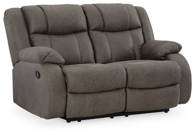 First Base Reclining Loveseat - Yankee Furniture Barn (Ossipee,NH)