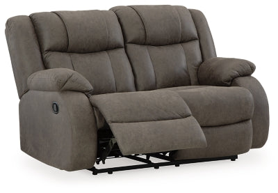 First Base Reclining Loveseat - Yankee Furniture Barn (Ossipee,NH)