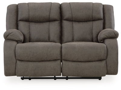 First Base Reclining Loveseat - Yankee Furniture Barn (Ossipee,NH)