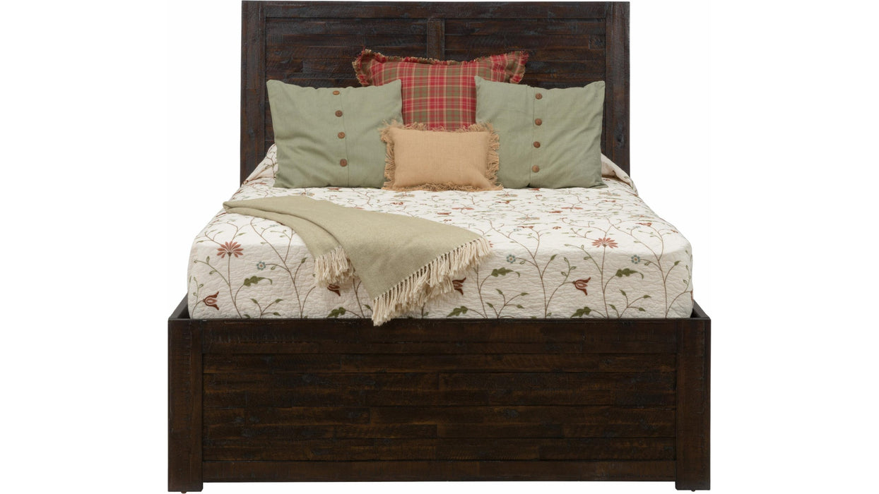 Jofran Kona Grove Queen Storage Bed in Chocolate