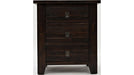 Jofran Kona Grove Nightstand in Deep Chocolate image